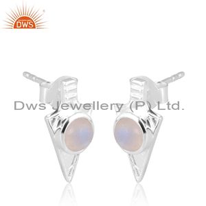 คอลเลคชั่นเครื่องประดับต่างหูรูปหัวลูกศรสุดอินเทรนด์สำหรับเธอใน925ผู้จำหน่ายเครื่องประดับอัญมณีเงินสเตอร์ลิง - Product Image 3