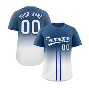 Jersey de béisbol con botones negro liso personalizado para hombres camisetas de ropa deportiva de equipo activo - Product Image 1