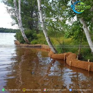 PALM MAT / COIR <b>LOG</b> Best Size 35cm x 2m Fortify Riverbanks with Premium Coir <b>Log</b> Export from Vietnam - Product Image 5