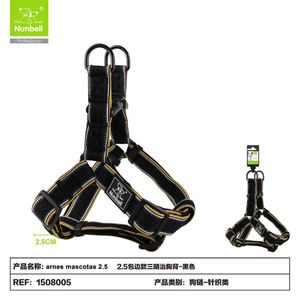 Sandwich Style Pet <b>Harness</b> with Edge-Binding Feature - Product Image 1