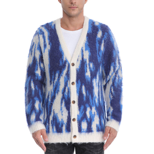 Mens <b>Cardigan</b> Custom Made Logo Private Label Premium Quality New Design Affordable Wholesale Supply - Product Image 4