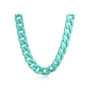 อุปกรณ์เสริมกระเป๋าสะพายไหล่สายโซ่อะคริลิคถอดได้สายโซ่พลาสติกเรซิน - Product Image 2