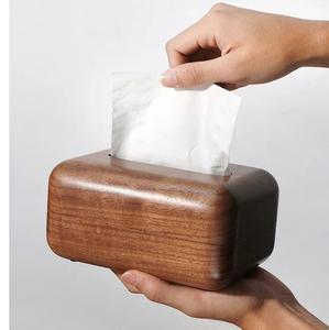 Handmade Wooden <b>Tissue</b> <b>Holder</b> <b>Box</b> Eco Friendly Natural Wood <b>Tissue</b> Dispenser Home Accessory - Product Image 3