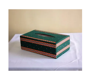 Boîte à mouchoirs en bois imprimé Meilleure vente Boîte à mouchoirs en bois peinte Boîte à mouchoirs d'excellente qualité Offre Spéciale - Product Image 6