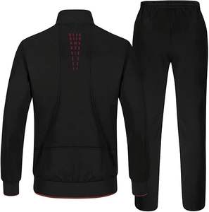 Chándales de diseño ajustado a medida, precios al por mayor, los últimos hombres, pantalones de chándal transpirables de algodón 100% lisos, ropa deportiva, chándales nuevos - Product Image 4