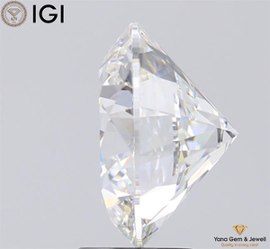 Diamant cultivé en laboratoire CVD en vrac 4.50 carats coupe ronde F couleur VS1 clarté 10.45 MM pierre certifiée IGI pour l'utilisation de bagues et de bijoux - Product Image 3