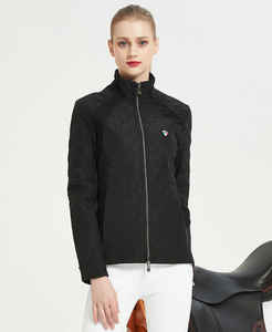 Ropa de mujer OEM Chaqueta ecuestre al aire libre a prueba de viento Equipo de caballo Ropa ecuestre - Product Image 5