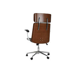 Silla Giratoria ESPRIT para Oficina en Casa, Diseño Contemporáneo, Color Negro, Altura Ajustable, Reposacabezas, para Talleres, Hospitales, Escuelas, Madera, Espuma, PU, Hierro - Product Image 5