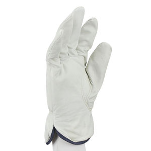 Gants de travail en cuir de qualité supérieure résistants à la chaleur faciles à porter Gants de travail antistatiques antivibrations sans silicone sans poudre - Product Image 5
