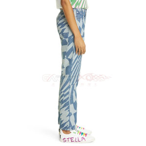 2023 Custom Logo Seamless <b>Women</b> <b>Jeans</b> Best Sale Active Wear <b>Women</b> <b>Jeans</b> Pant - Product Image 4