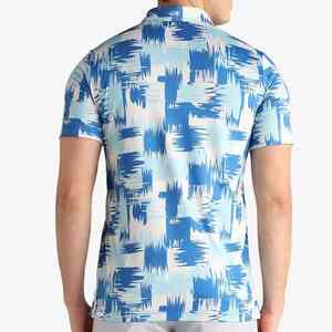 Nouveauté Chemises polo en sublimation à prix raisonnable Logo personnalisé Confortable Respirant Meilleur design Chemise polo pour homme - Product Image 6