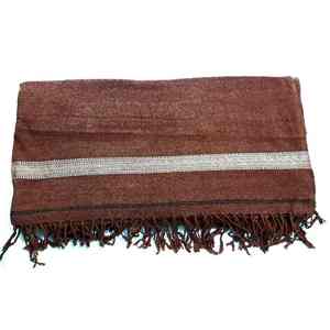 Men Traditional Winter Wool <b>Shawl</b> Solid Soft Warm Breathable Elegant <b>Wrap</b> for Daily Formal Wear - Product Image 2