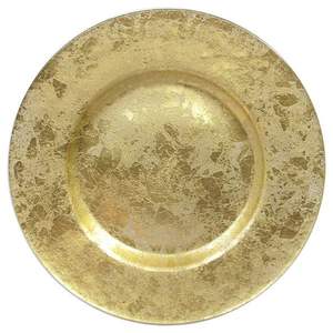 Eco-Friendly Gold Stainless Steel Charger Plate Contemporary Sleek Design Premium Quality for Stylish Dining <b>Room</b> Table Decor - Product Image 2