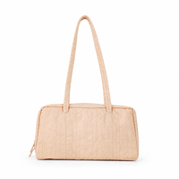 Sac à bandoulière en nylon multicolore pour femme Keymay, sac fourre-tout à poignée supérieure avec lanière porte-clés, grande capacité, sac bowling à bandoulière
