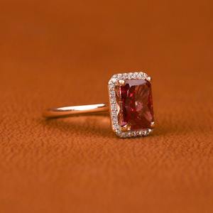 แหวน14KT สีทองประกายแวววาวสุดหรูเครื่องประดับเพชรที่สวยงามสำหรับวันครบรอบวันแต่งงานงานหมั้นในโอกาสพิเศษแบบคลาสสิก - Product Image 6