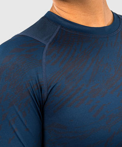 UFC FUSION FUSION Fight Week ประสิทธิภาพของผู้หญิงแขนยาว rashguard-Oceanic BLUE - Product Image 3