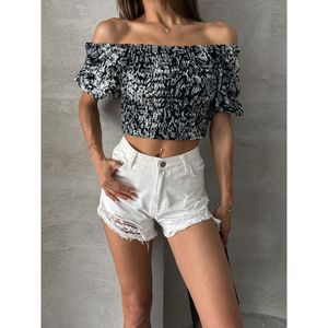 Blusas de Terciopelo con Estampado de Leopardo Gris para Mujer, Camisas de Moda al por Mayor de Topshow - Product Image 2