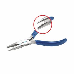 Alicates para Engastar Piedras de Alemania, 130 mm, Herramienta para Hacer Joyas, Engastador de Bisel de Precisión, Herramienta Manual Profesional - Product Image 2