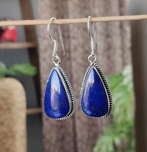 Boho สไตล์925เงินสเตอร์ลิงต่างหูอัญมณีเครื่องประดับต่างหูเงินทำด้วยมือเครื่องประดับต่างหูสำหรับผู้หญิงของขวัญแต่งงานสำหรับเธอ - Product Image 3