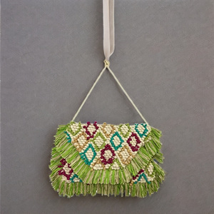 Bolso de mano de diseñador étnico bordado hecho a mano tradicional para mujer, Vintage bolso de mano, forro de lona a la moda para damas - Product Image 3