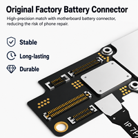 Câble d'alimentation W125 IP avec ruban souple FPC en gel de silicone et prise de batterie d'usine pour tester les smartphones de la série iPhone 7-17