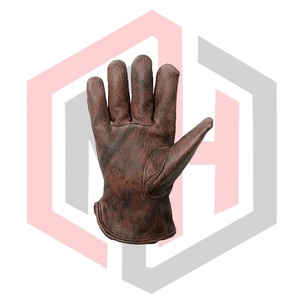 Gants de travail de sauvetage pour pompiers en cuir de vache imperméables anti-vibrations résistants aux déchirures respirants sans silicone - Product Image 3