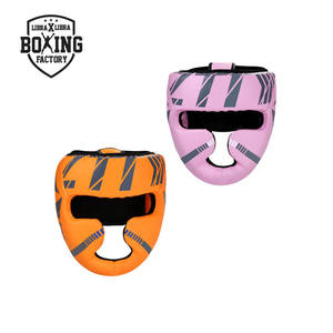 Protector de cuero PU de alta calidad para entrenamiento, protector de cabeza de boxeo, casco de Taekwondo con cómodo casco para artes marciales, Boxeo - Product Image 2