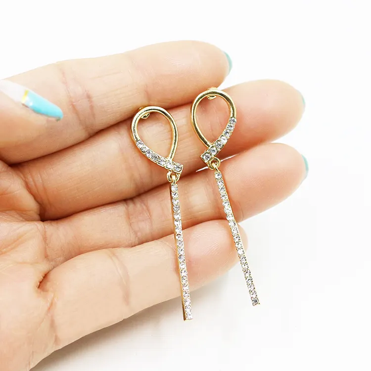 long dangle earrings