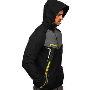 Men's High Street O-Neck Softshell <b>Jacket</b> Breathable Eco-Friendly Quick Dry Wool Winter Varsity Letterman <b>Patchwork</b> Windproof - Product Image 3