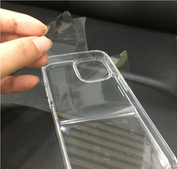 Étui de téléphone portable rigide en PET de qualité alimentaire, film protecteur brillant, transparent, soluble dans l'eau, faible viscosité, sans résidu