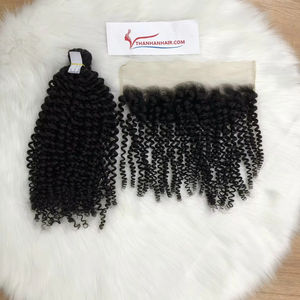 Extensiones de Cabello Humano Virgen Vietnamita Remy de Onda Natural con Doble Trama a Precio de Mayoreo - Product Image 1