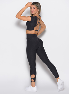 Mallas Flexibles de Cintura Alta para Mujer, Leggings de Cintura Alta de Alta Calidad, Respetuoso con el Medio Ambiente, Moda y Gimnasio - Product Image 4