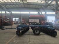 24 Piezas de Grada de Discos de Alta Resistencia, Equipo de Maquinaria Agrícola Hidráulica Desplazable, Implementos y Accesorios para Tractor