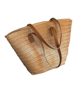 Bolso de Mano de Cuero Tejido a Mano Estilo Boho Artístico para Mujer, Bolsos de Playa de Macramé con Flores de Margarita, Directamente del Proveedor Indio - Product Image 1