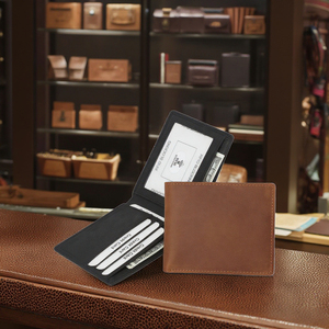 Portefeuilles en cuir pleine fleur pour hommes avec une finition souple et un grand rangement pour les cartes et l'argent - Product Image 3