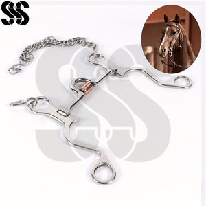Bocado de Caballo de Acero Inoxidable Totalmente Personalizado, Bozal Mullen, Control de Doble Acción, Distribución de Presión Uniforme, Servicio OEM/ODM - Product Image 2