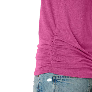Camiseta deportiva sin mangas para mujer, de algodón y spandex, transpirable y elástica, para gimnasio y fitness. - Product Image 5