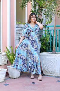 Nuevo diseño exclusivo de estilo indio y pakistaní Digital impreso Kaftan Surat Fashion Fancy KUrti con precio barato - Product Image 4