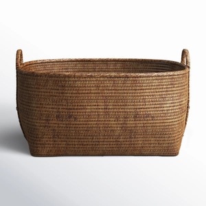 Rattan Decorative <b>Basket</b> Handmade Storage <b>Basket</b> Wholesale eco-friendly Made in Viet Nam - Product Image 2