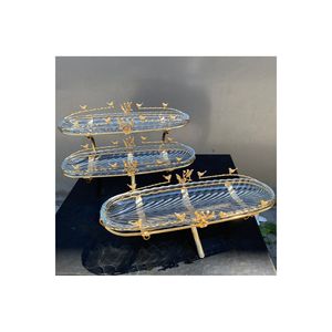 Plateaux décoratifs pour le petit-déjeuner Meridian Bird, deux étages et simple, en céramique alimentaire - Product Image 1