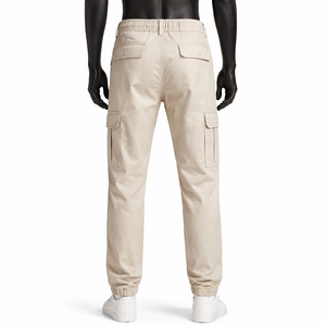 Pantalones Cargo para Hombre al por Mayor, Estilo Jogger, con Lazos para Cinturón, Corte Holgado, Múltiples Bolsillos, Ropa Urbana, Marca Privada - Product Image 2