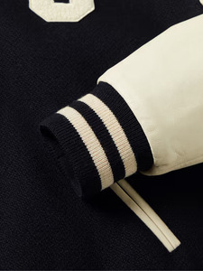 Chaqueta universitaria cómoda para hombre, chaquetas de béisbol de desgaste universitario fabricadas en Pakistán, servicio OEM/ODM - Product Image 2