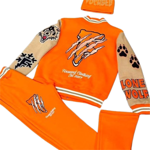 Pantalons de survêtement à capuche Jogger Sets Cargo Pants Tracksuits Ensemble de survêtements unisexe 2 pièces Sweat-shirt et jogging pour homme Ensemble de survêtement - Product Image 5