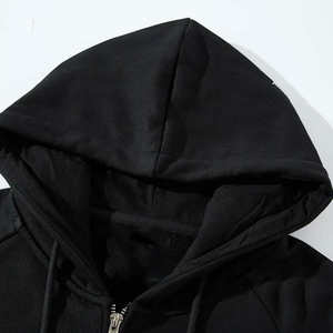 Latest Style New Arrival Solid Color Basics Men <b>Rhinestone</b> <b>Hoodies</b> 100% Cotton Wholesale Men <b>Rhinestone</b> <b>Hoodies</b> - Product Image 3