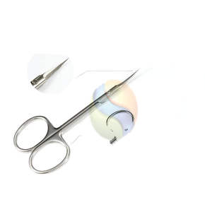 Ciseaux à cuticules en acier inoxydable ultra-affûtés, outil de beauté professionnel, vente en gros de ciseaux à cuticules professionnels - Product Image 6