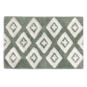 Modern Custom Bath Mats Wholesale Quick Dry Designer Bath <b>Rugs</b> Cotton <b>Chenille</b> Machine Made with Rust Color Modern Style by ITHL - Product Image 1