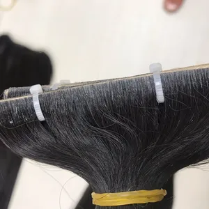 Nastro invisibile superiore nelle estensioni dei capelli capelli umani russi 100 nastro Remy vergine nell'estensione dei capelli doppio disegnato europeo DHL FEDEX