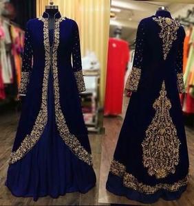 ÚLTIMA CHAQUETA PESADA CON VESTIDO LEHENGA EMBELLEZCA BORDADO CON CUENTAS DE CRISTAL, DABKA, TRABAJO para FIESTA-WEAR/BODA @ 2022 - Product Image 2