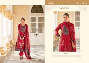 Tissu en popeline de coton 100% imprimé numérique floral, tissé doux, Liberty Tana Lawn, pour vêtements de femmes, salwar, fête et mariage - Product Image 4