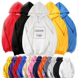 Échantillon gratuit Sweatshirts à capuche de haute qualité et bon marché 100% Polyester Oversize Sweatshirt à capuche vierge à sublimation pour impression DIY - Product Image 1